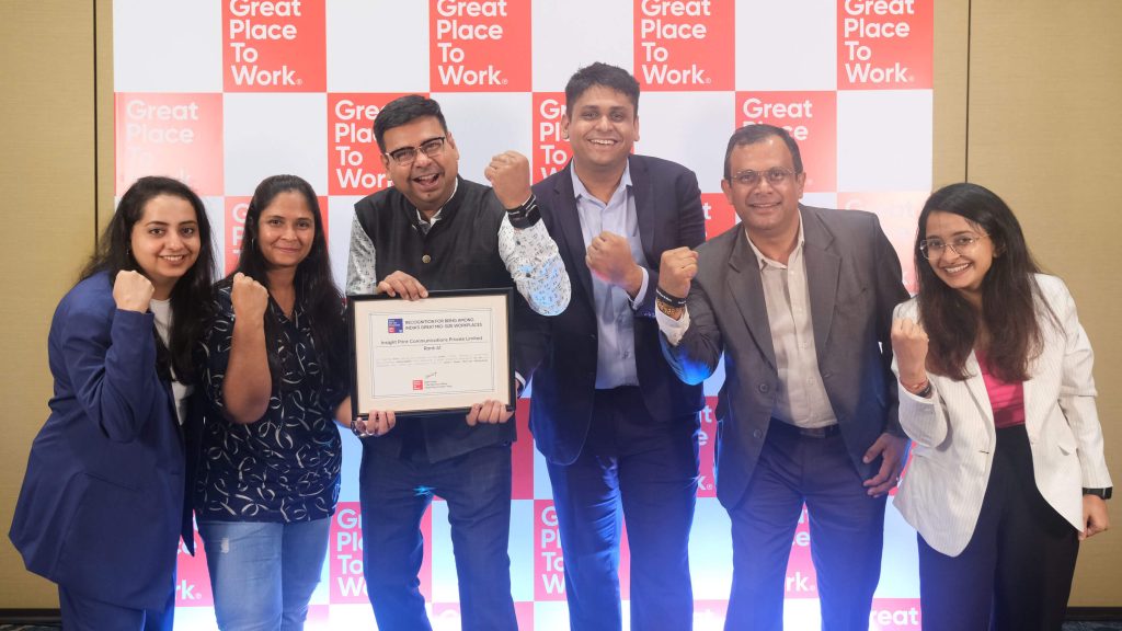 Team IPCPL with Great Place to Work award