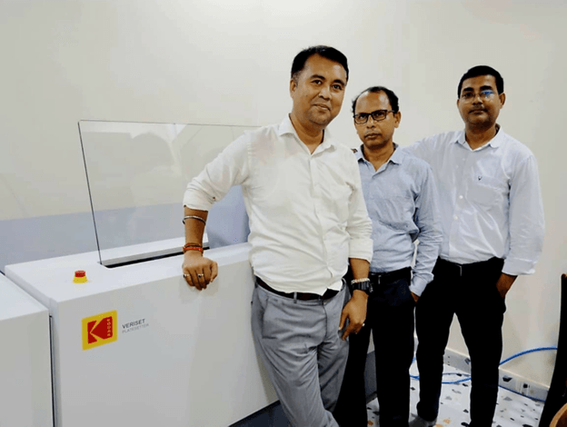 From left - Mr. Rajarshi Gogoi, Managing Partner of Assam Packaging Industry along with Team Insight