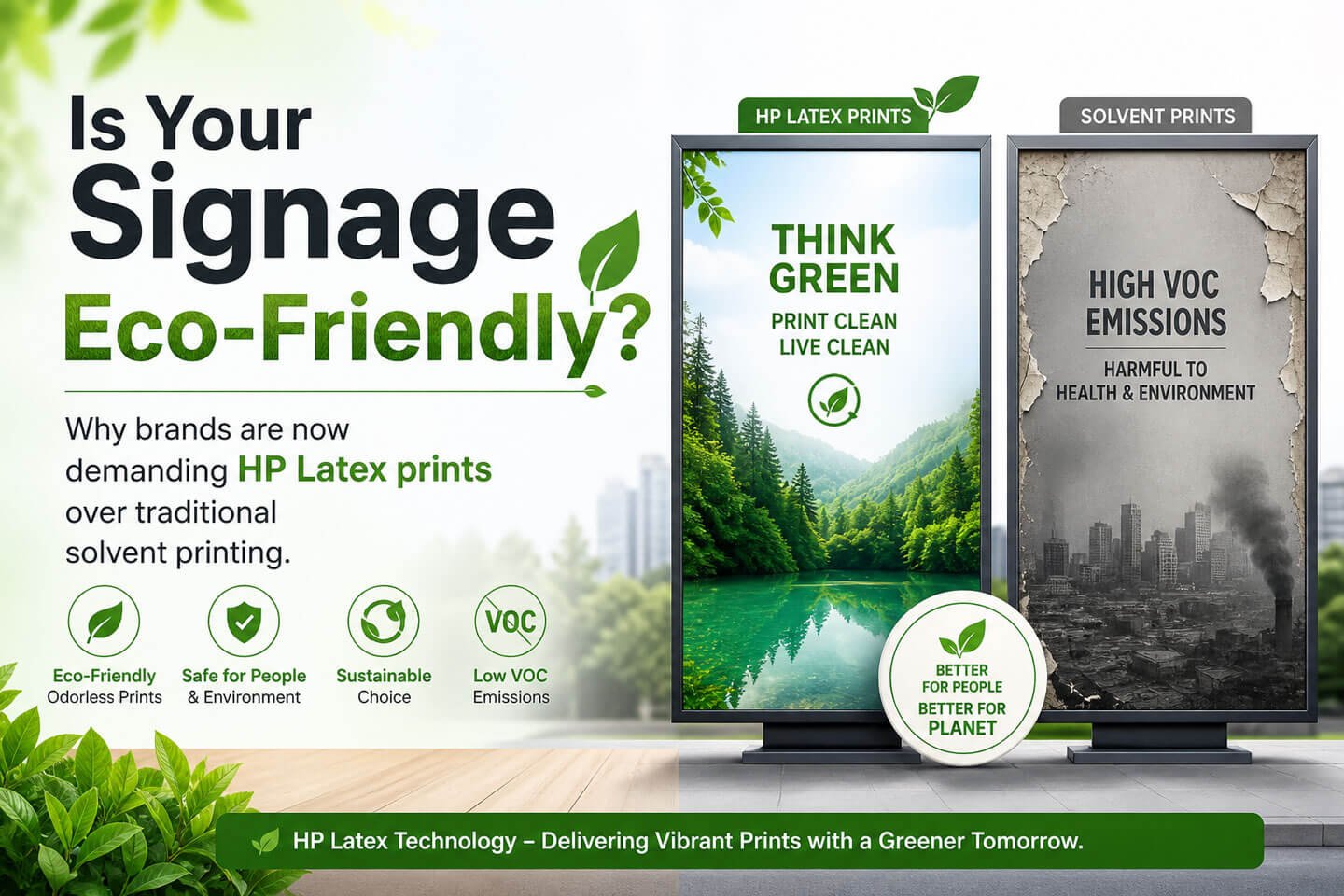 Is your signage eco friendly