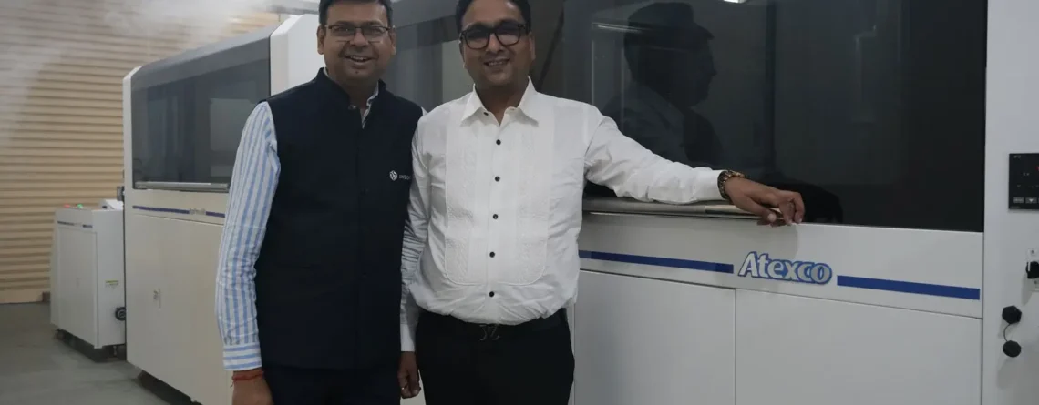 Indias first Atexco Vegapress 660C HD at Parshvi Graphics in Ghaziabad,